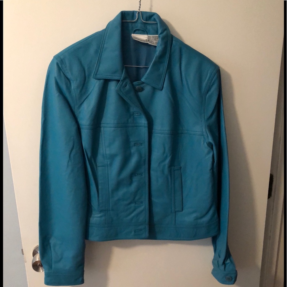 Ladies leather jacket